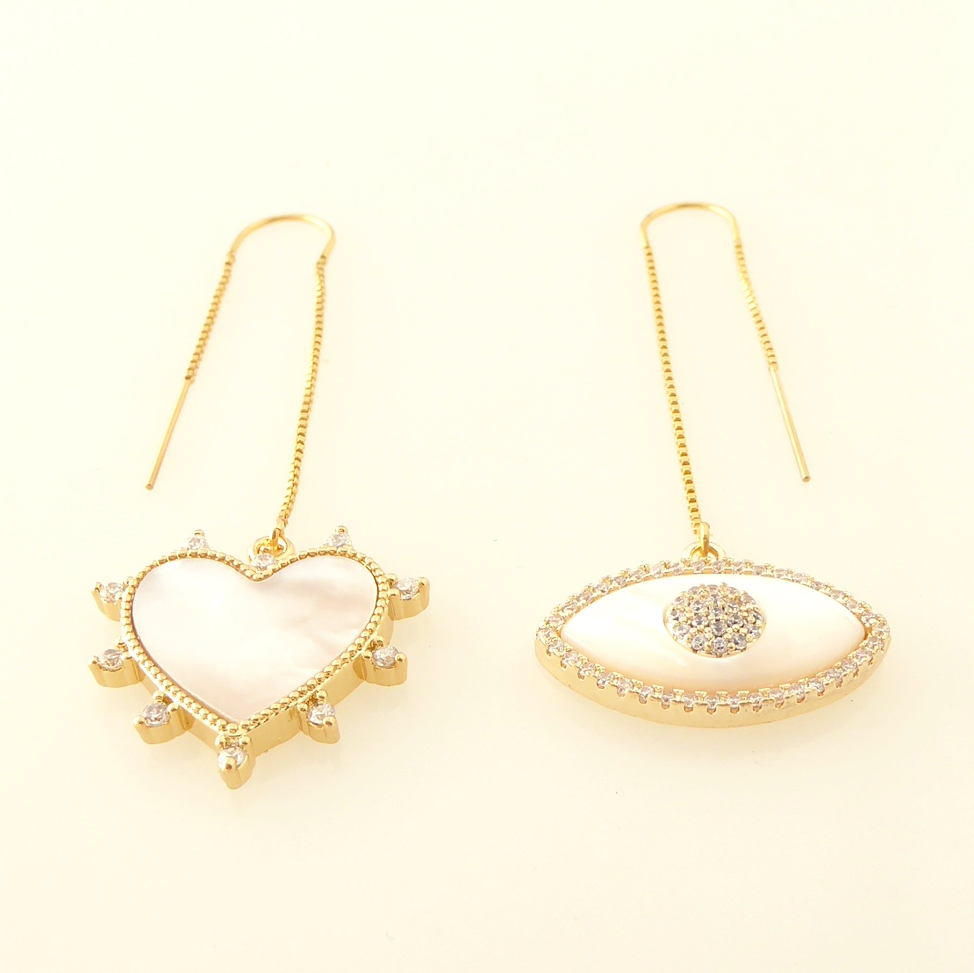 Eye love threader earrings by Jenny Dayco 3
