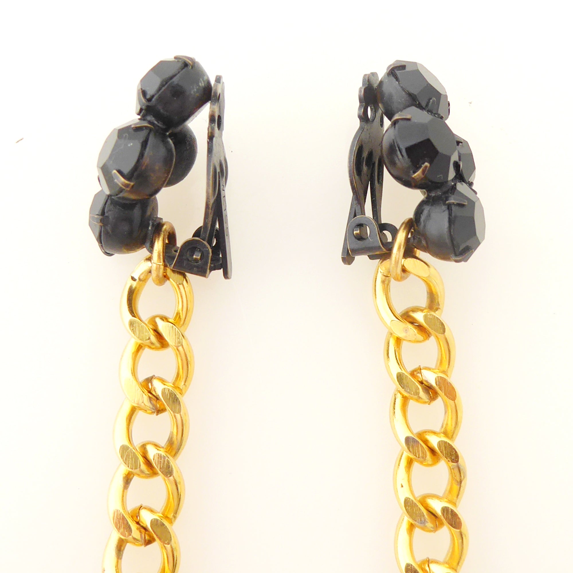   Black onyx teardrop earrings by Jenny Dayco 5