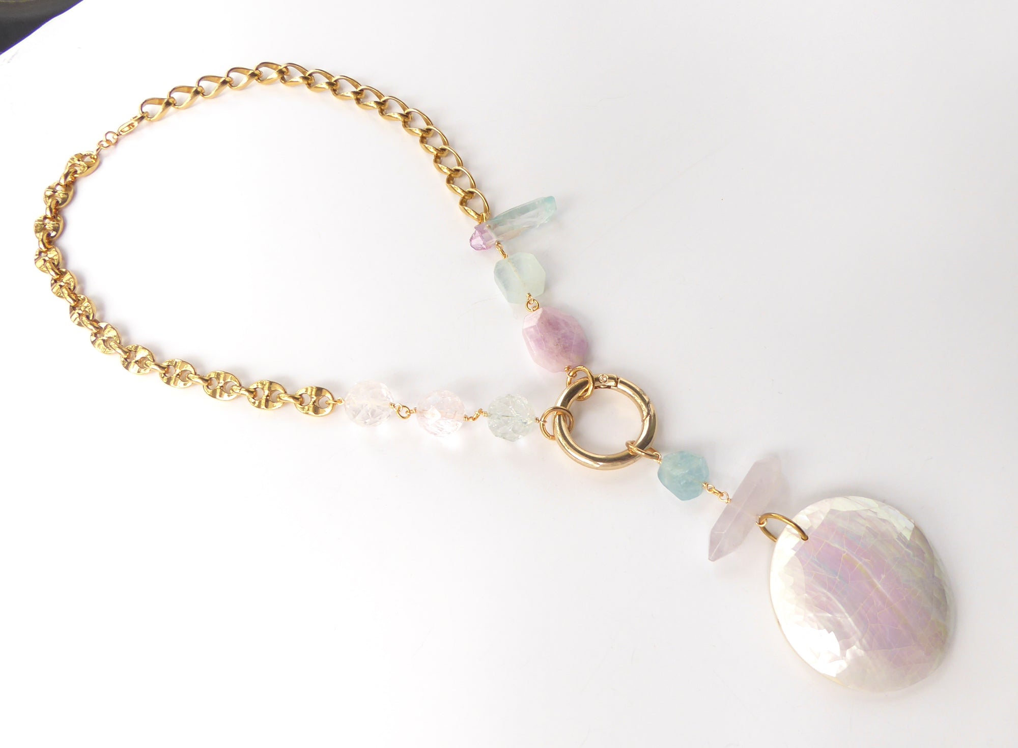 Candy crystal necklace by Jenny Dayco 2