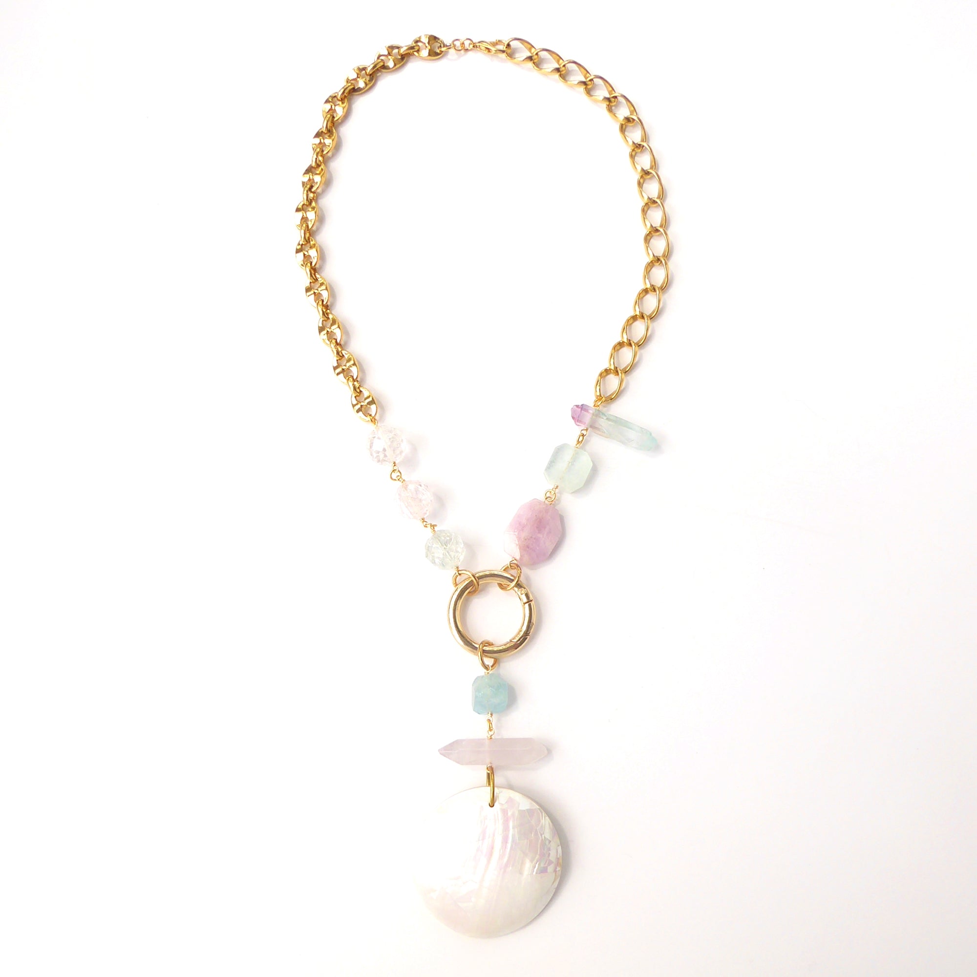 Candy crystal necklace by Jenny Dayco 7