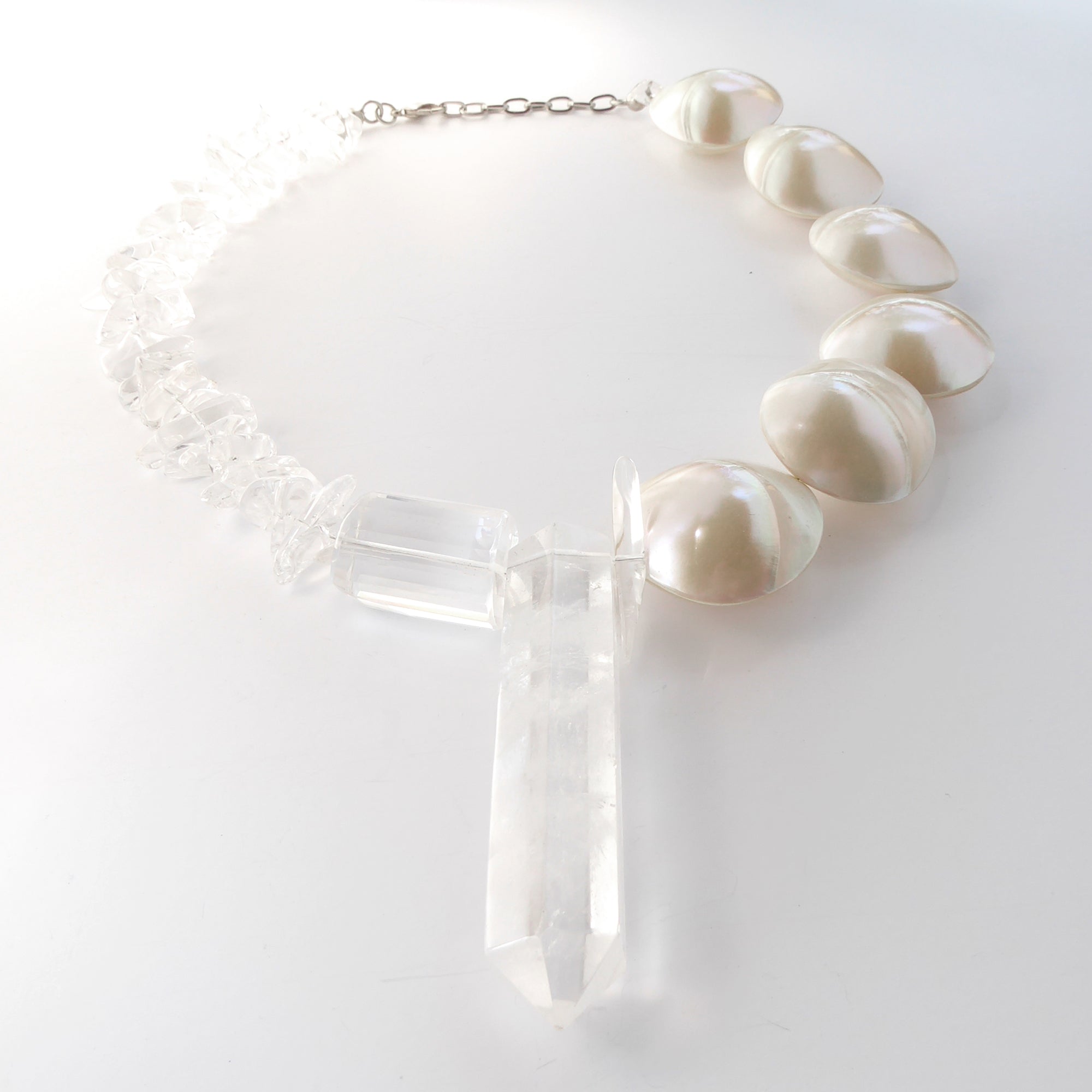 Jadis quartz necklace by Jenny Dayco 3
