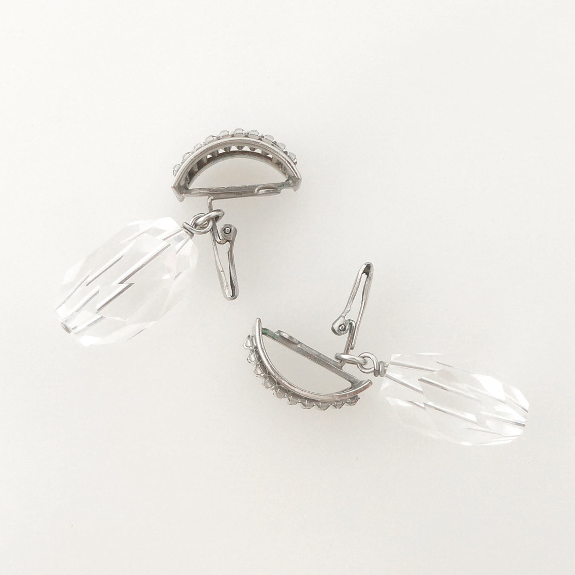 Rhinestone baguette earrings by Jenny Dayco 6