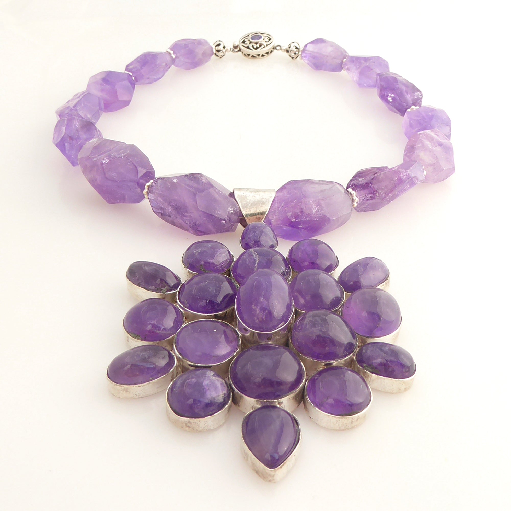 Amethyst star necklace by Jenny Dayco 3