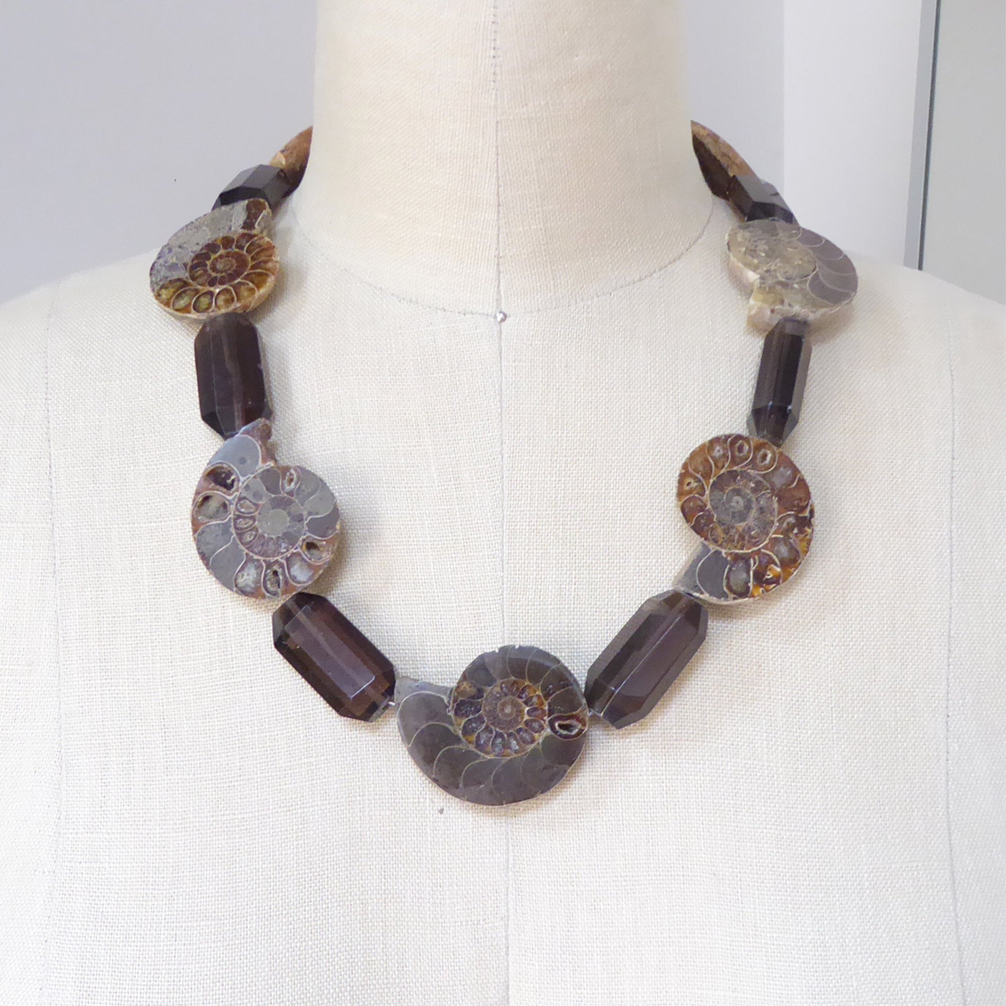 Ammonite necklace by Jenny Dayco 14