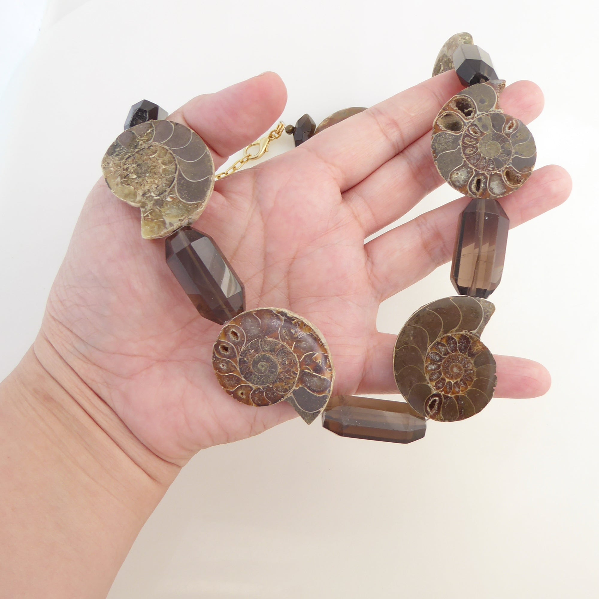 Ammonite necklace by Jenny Dayco 13