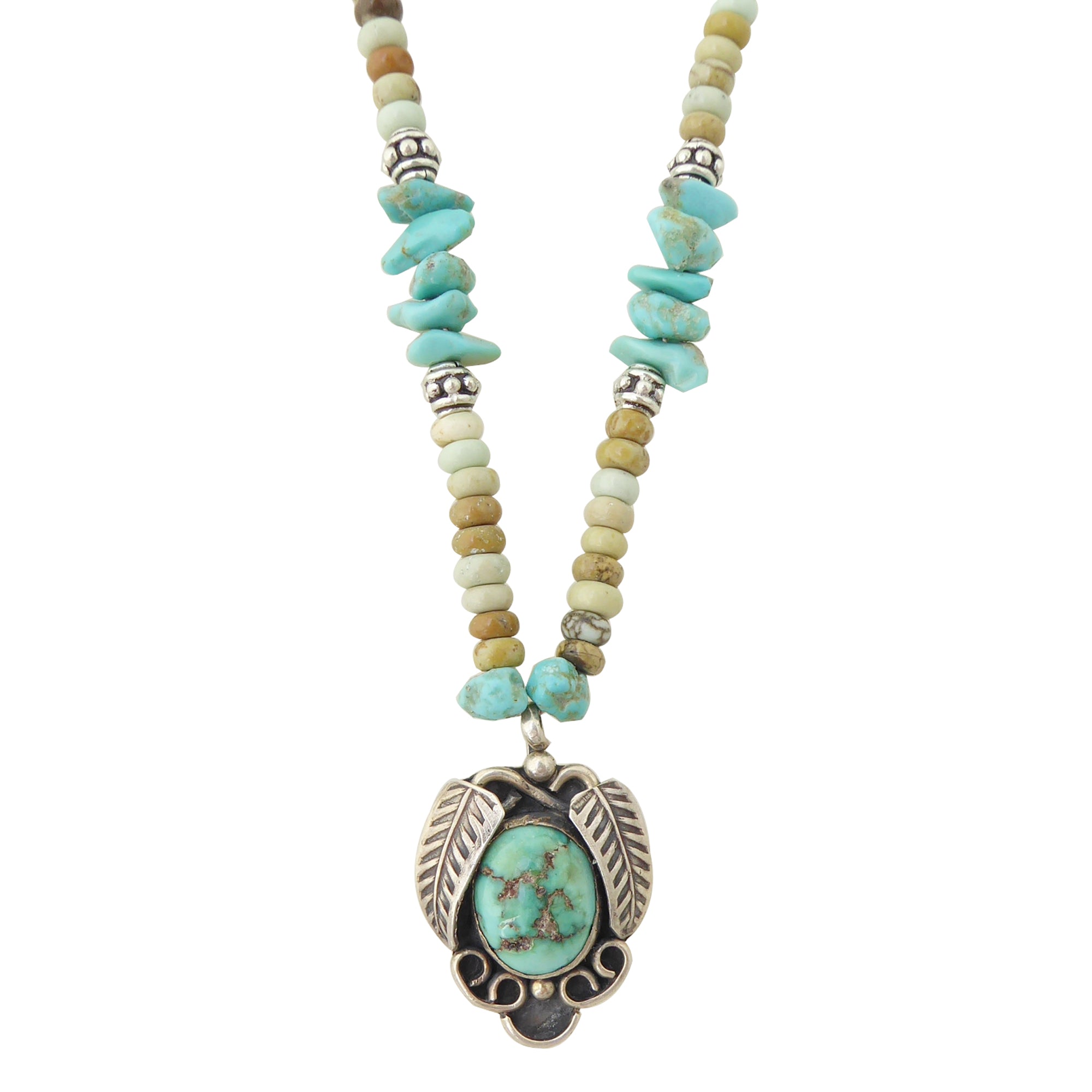 Campitos turquoise and jasper necklace by Jenny Dayco 1