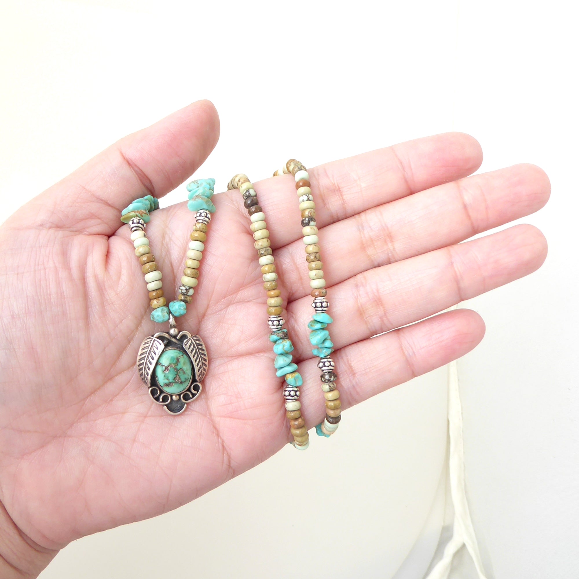 Campitos turquoise and jasper necklace by Jenny Dayco 7