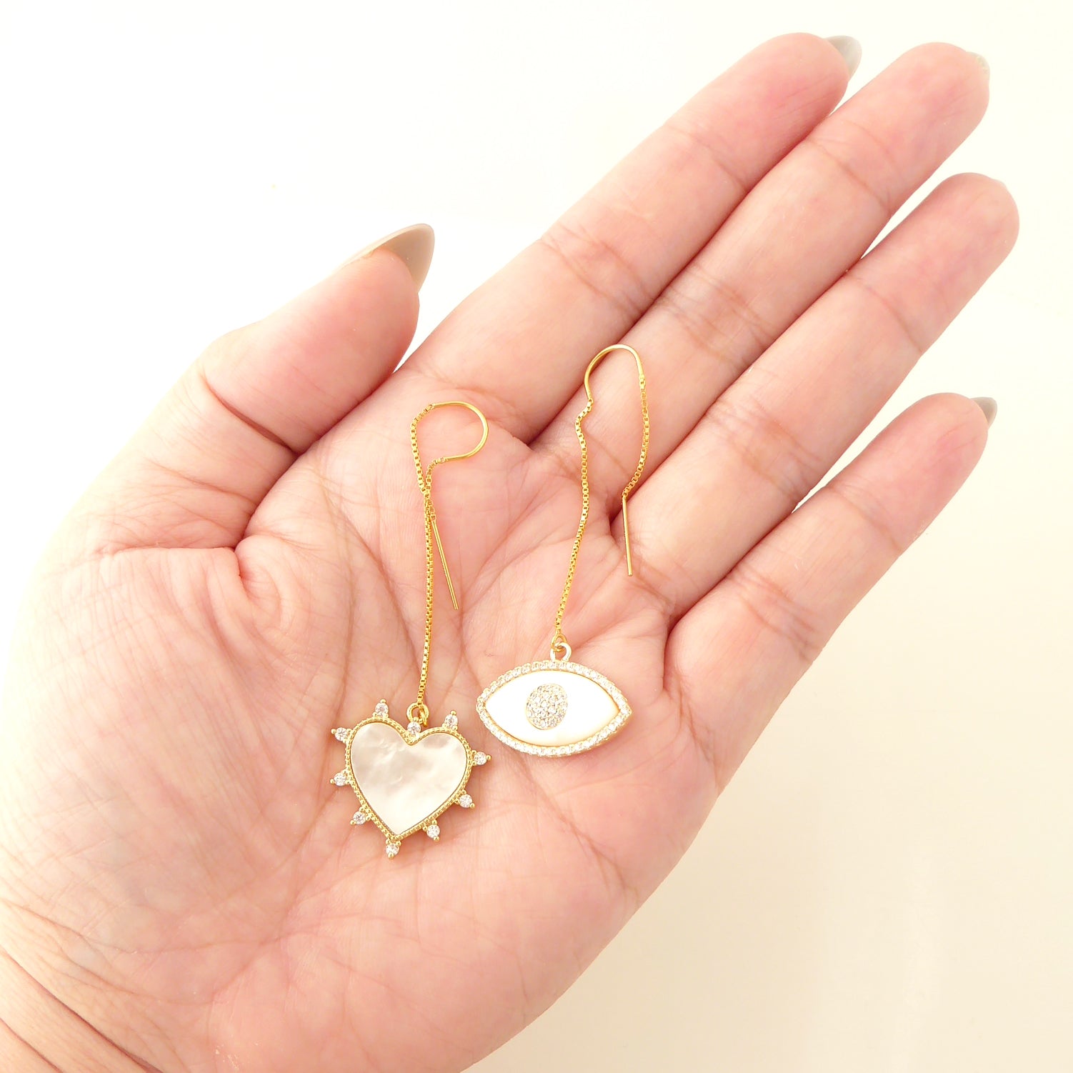 Eye love threader earrings by Jenny Dayco 4