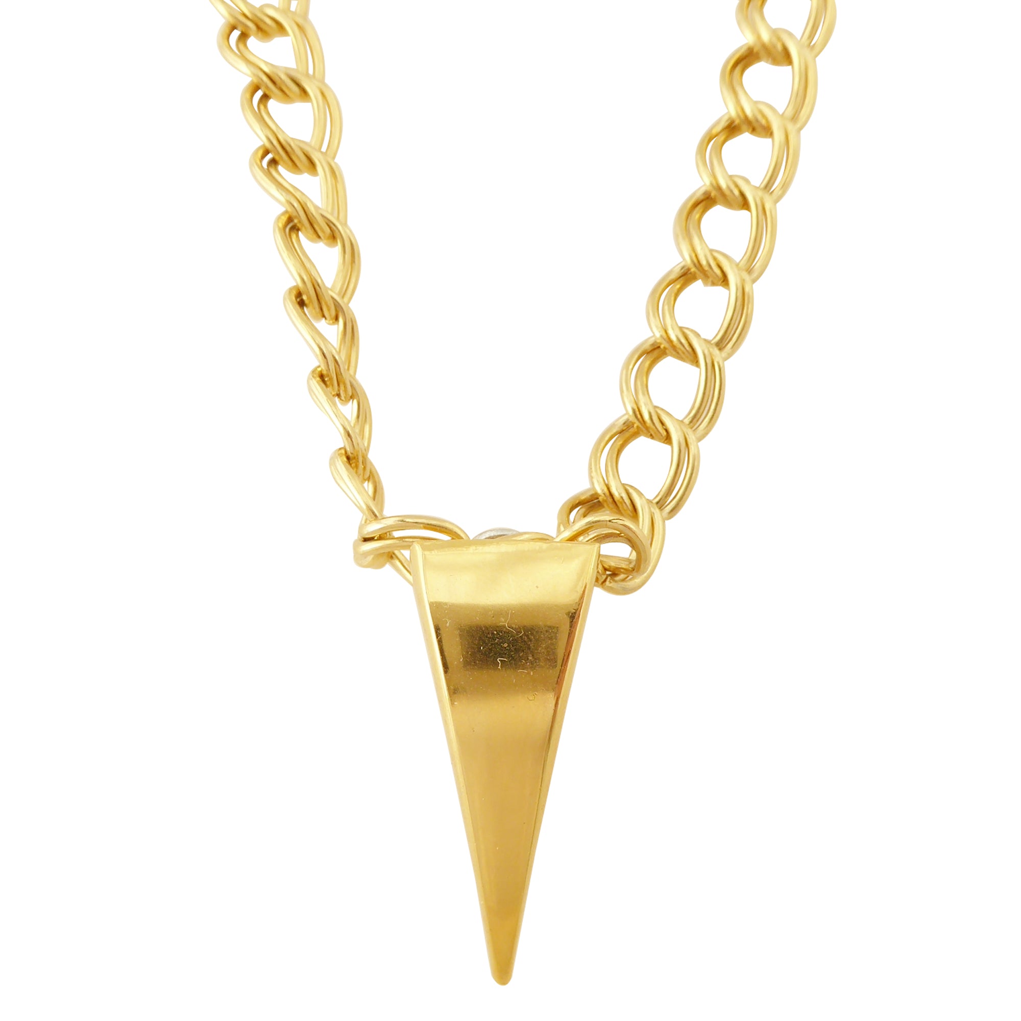 Gold claw necklace by Jenny Dayco 1