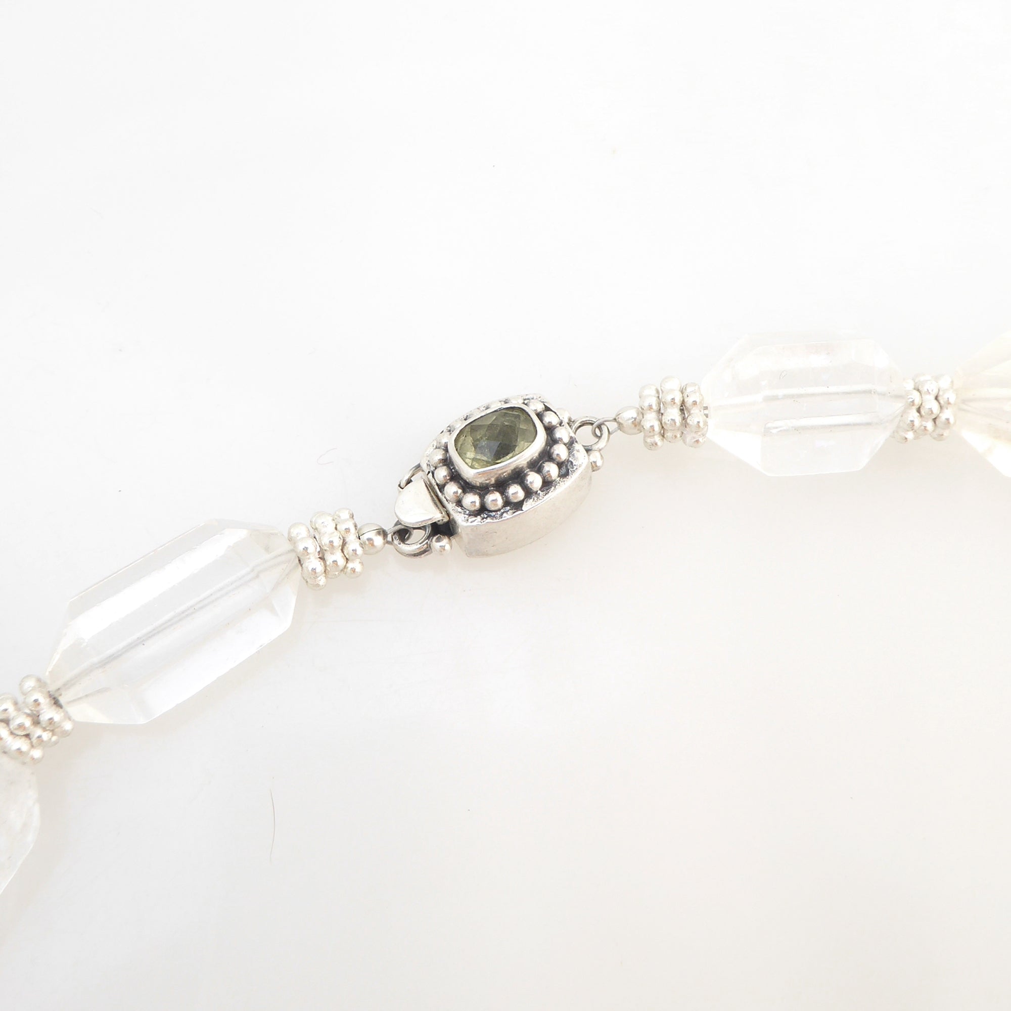 Green quartz star necklace by Jenny Dayco 6