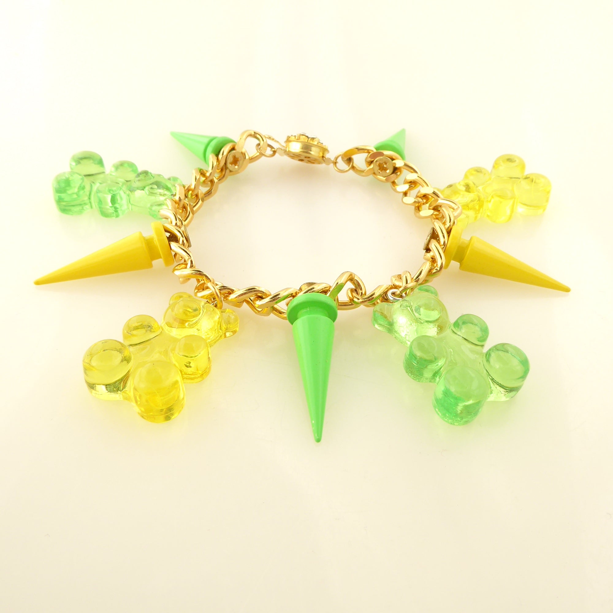 Gummy bear spike bracelet by Jenny Dayco 3