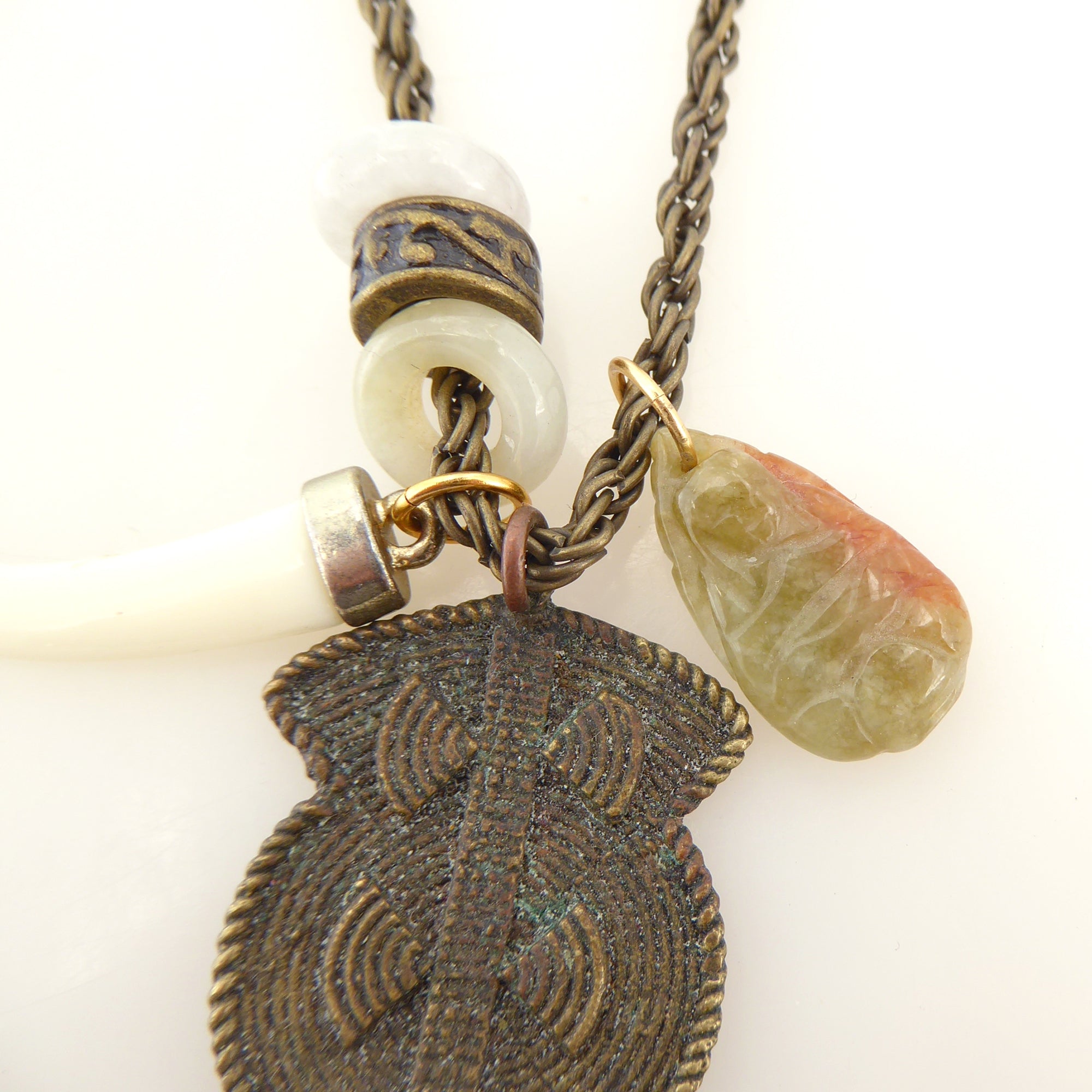 Jade buddha necklace by Jenny Dayco 4