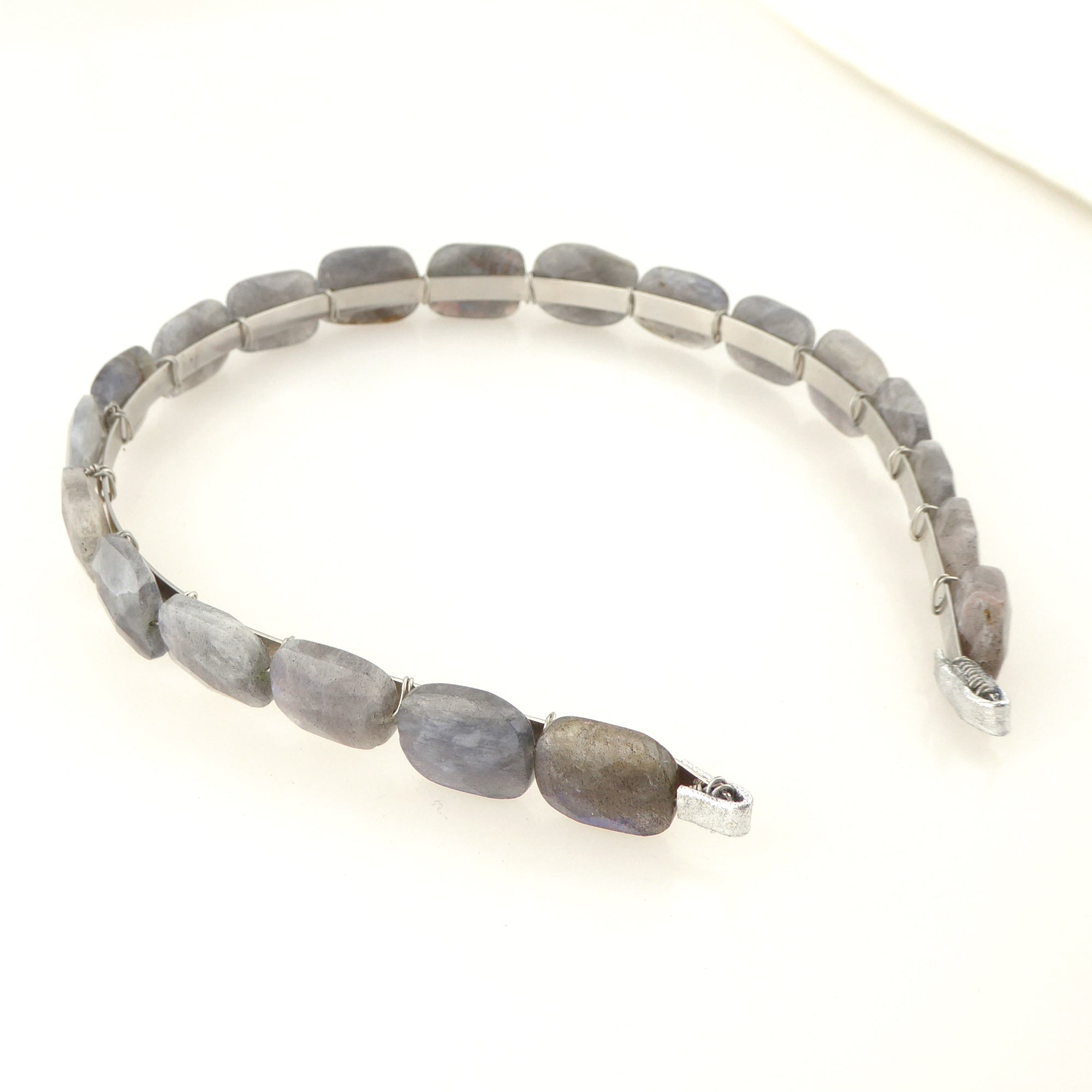 Labradorite headband by Jenny Dayco 2