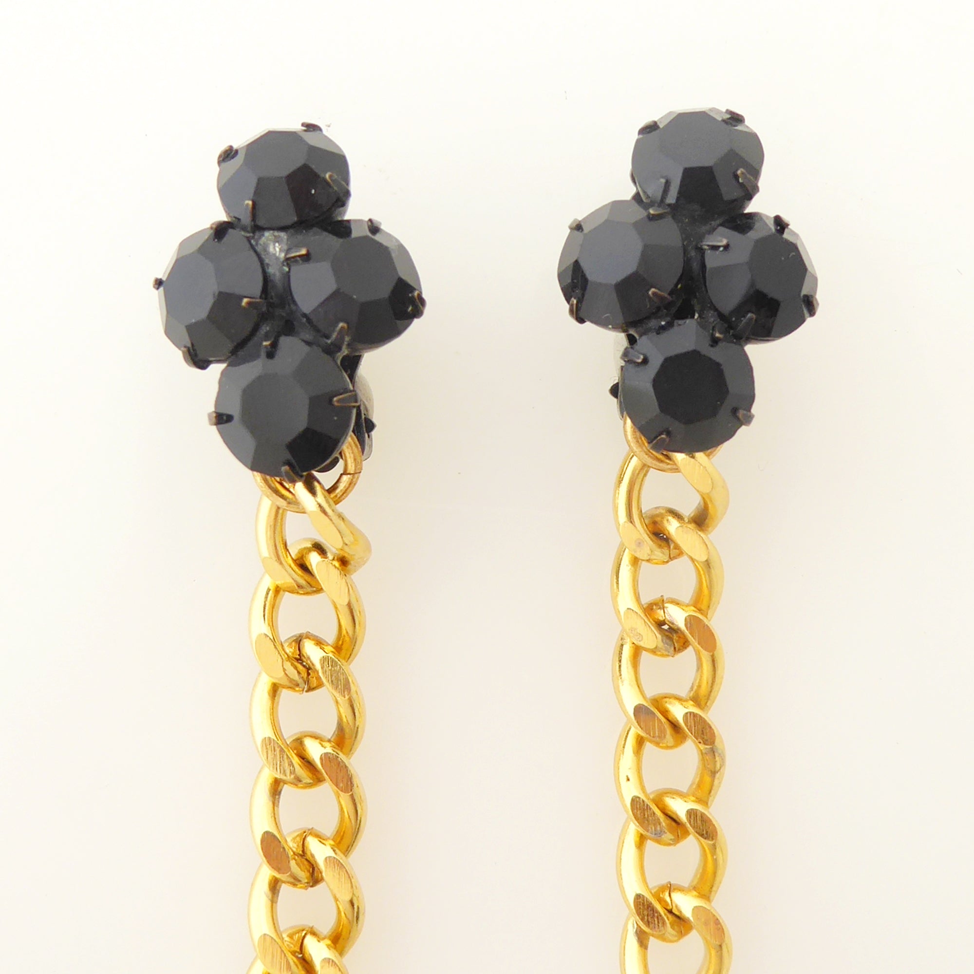    Black onyx teardrop earrings by Jenny Dayco 4