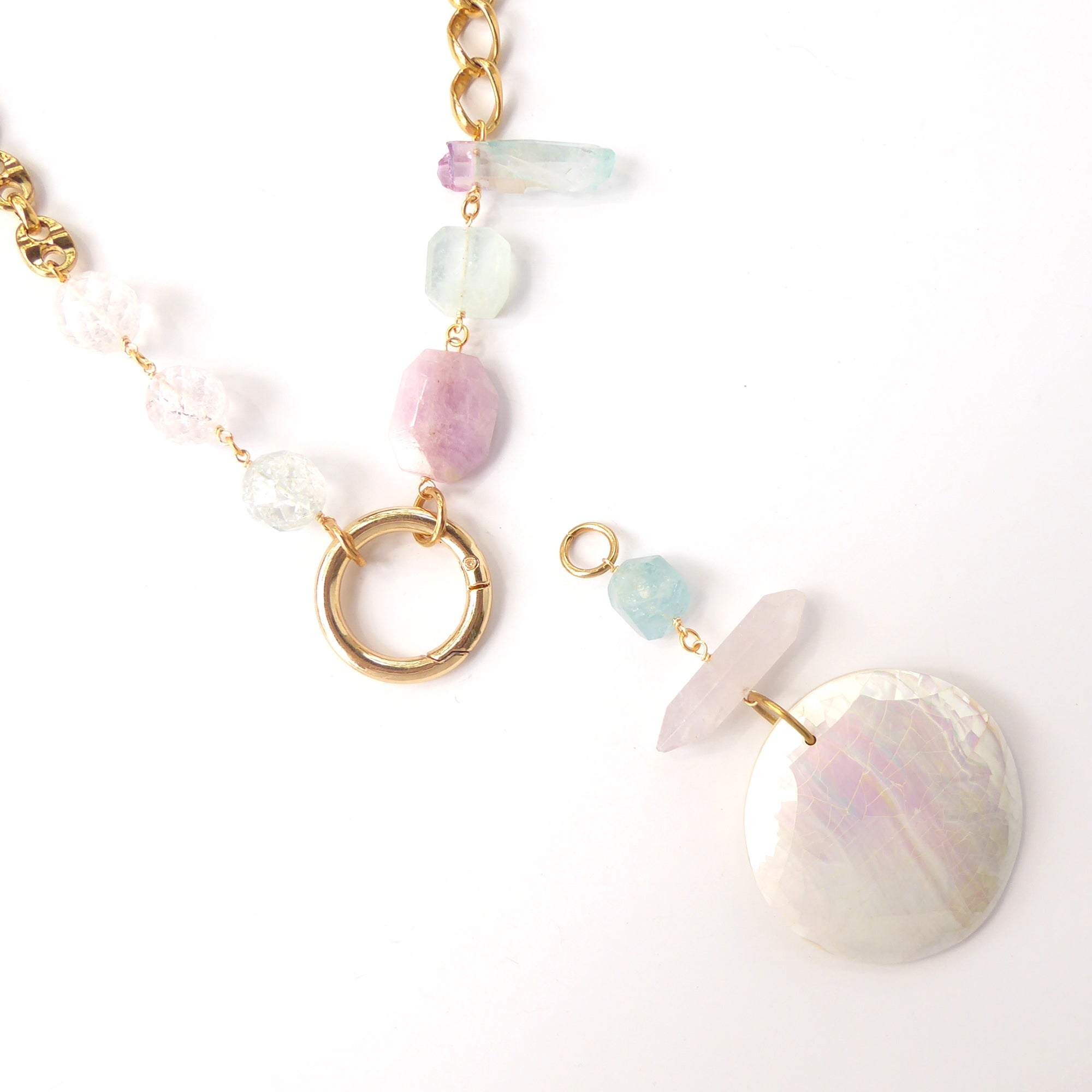 Candy crystal necklace by Jenny Dayco 6