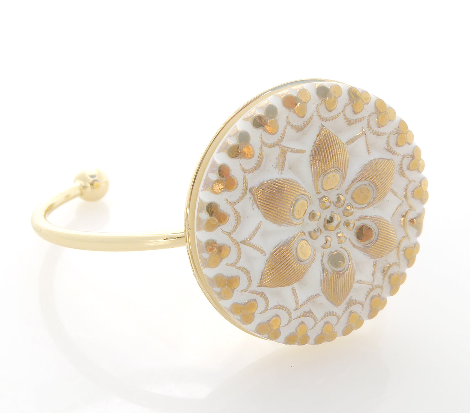 Fiore glass bangle by Jenny Dayco 2