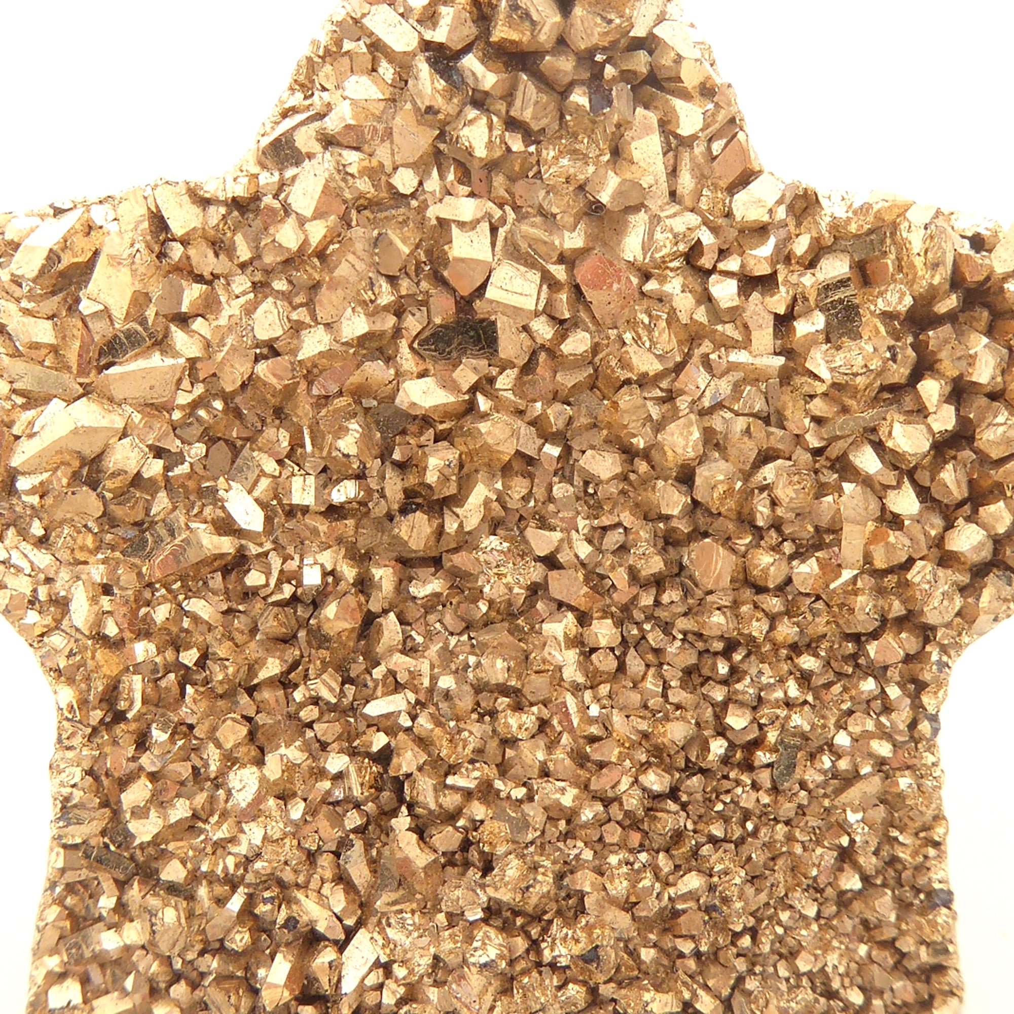 Gold druzy star ring by Jenny Dayco 4