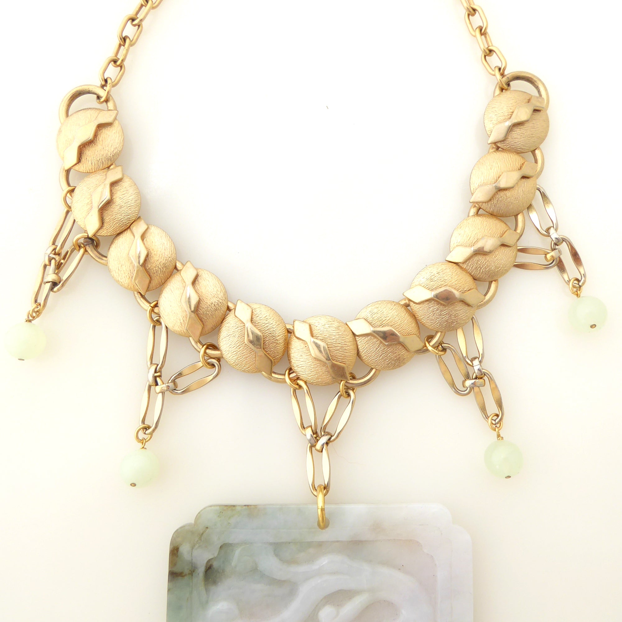 Jade dragon necklace by Jenny Dayco 5