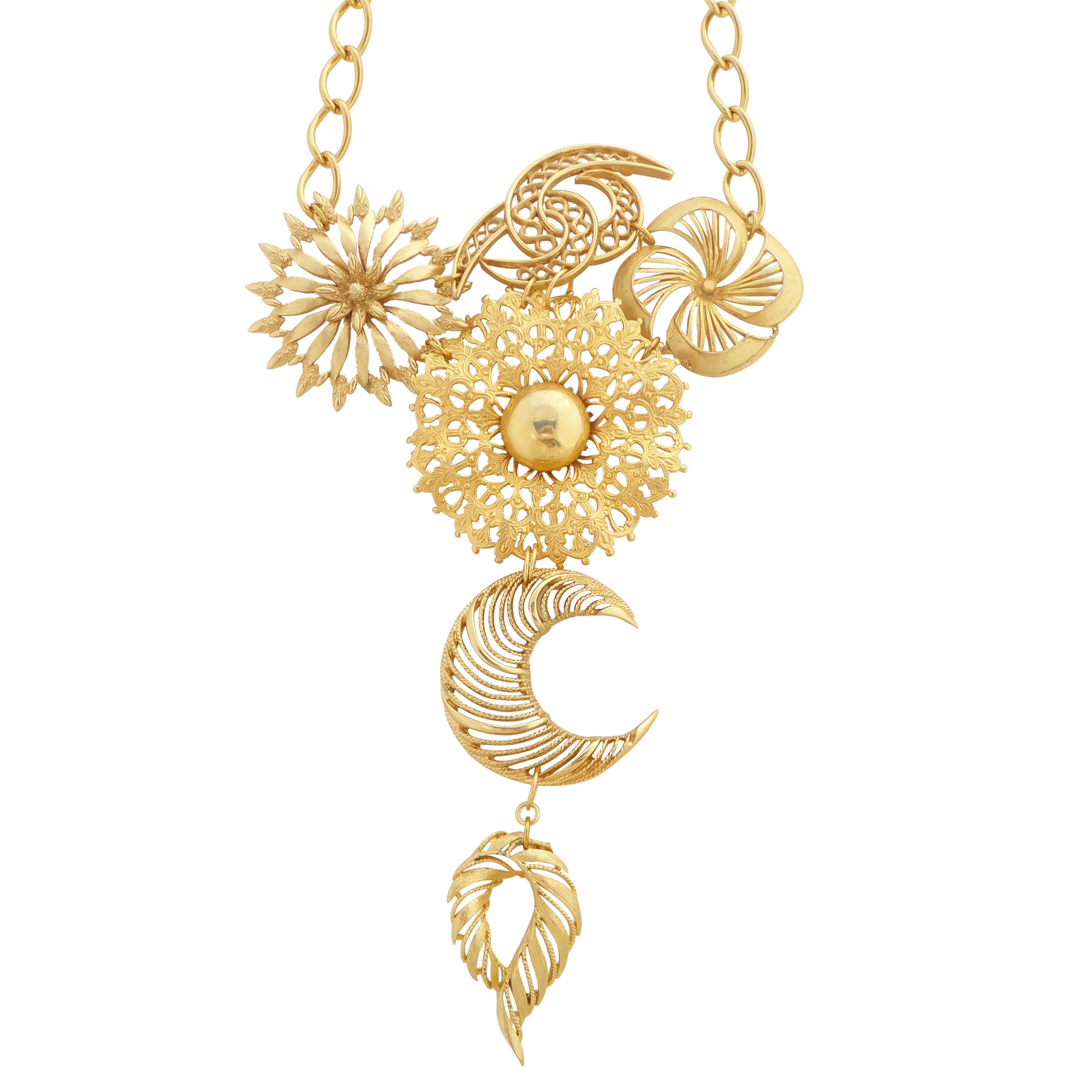 Pazia celestial vintage necklace by Jenny Dayco 1