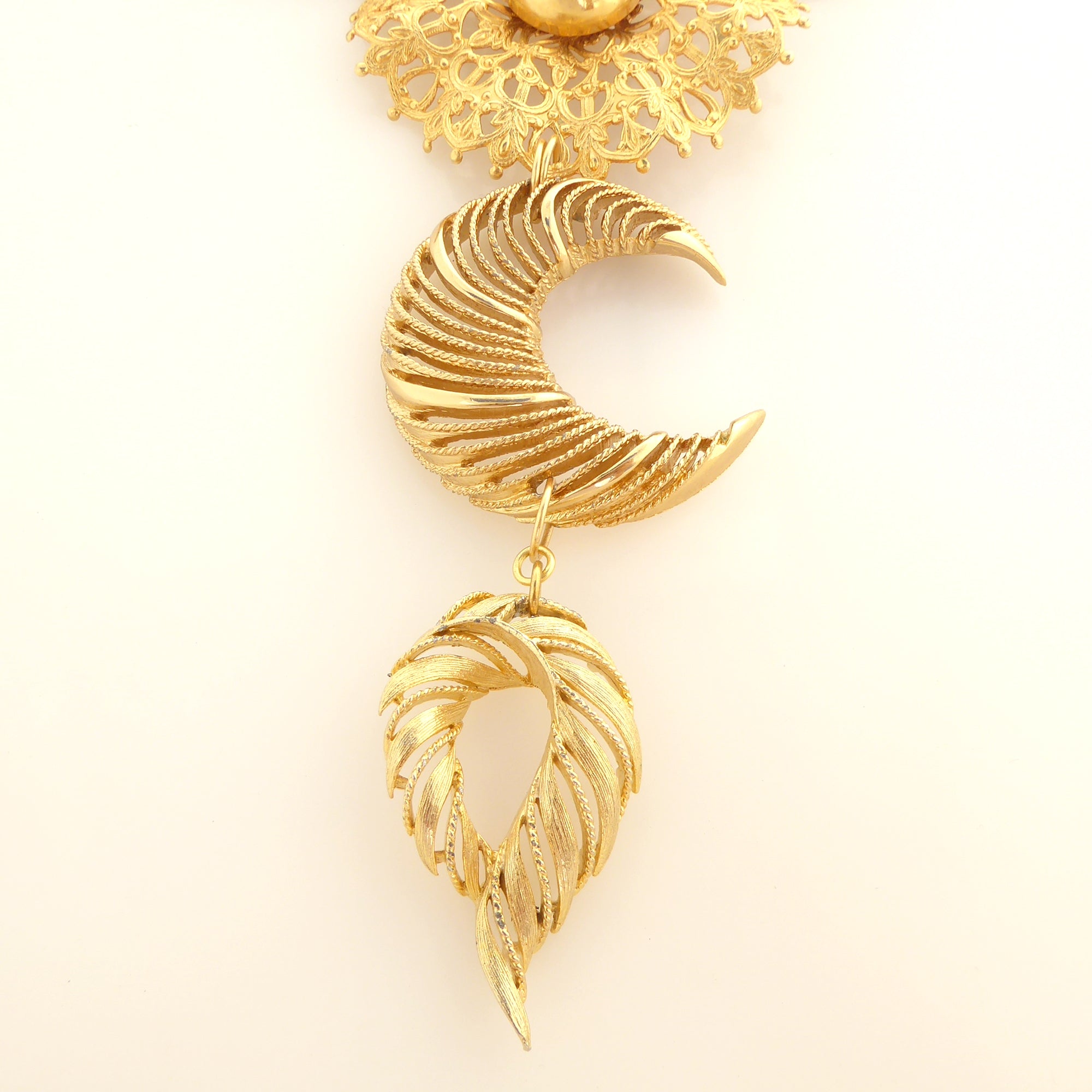 Pazia celestial vintage necklace by Jenny Dayco 5