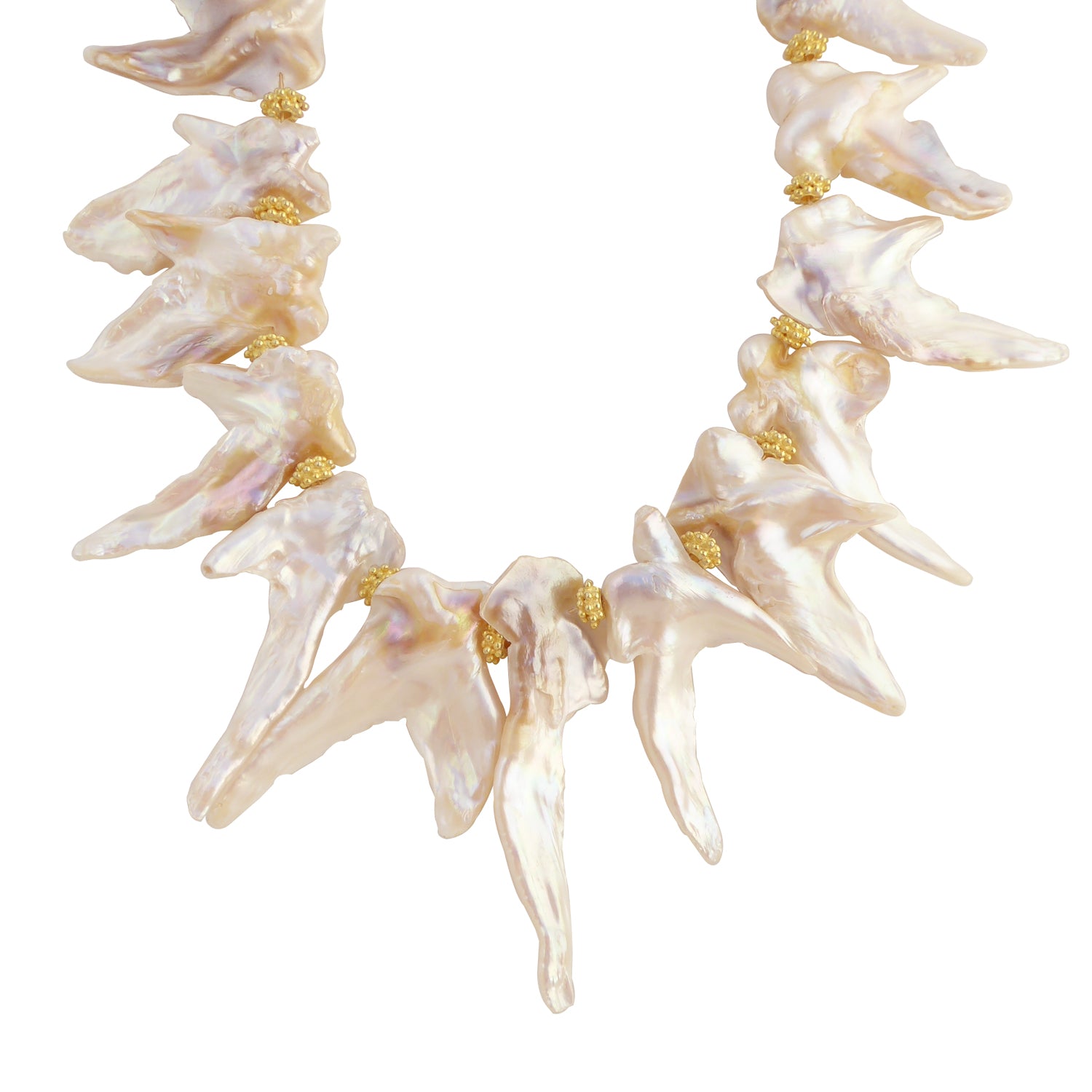 Pearl branch collar necklace by Jenny Dayco 1