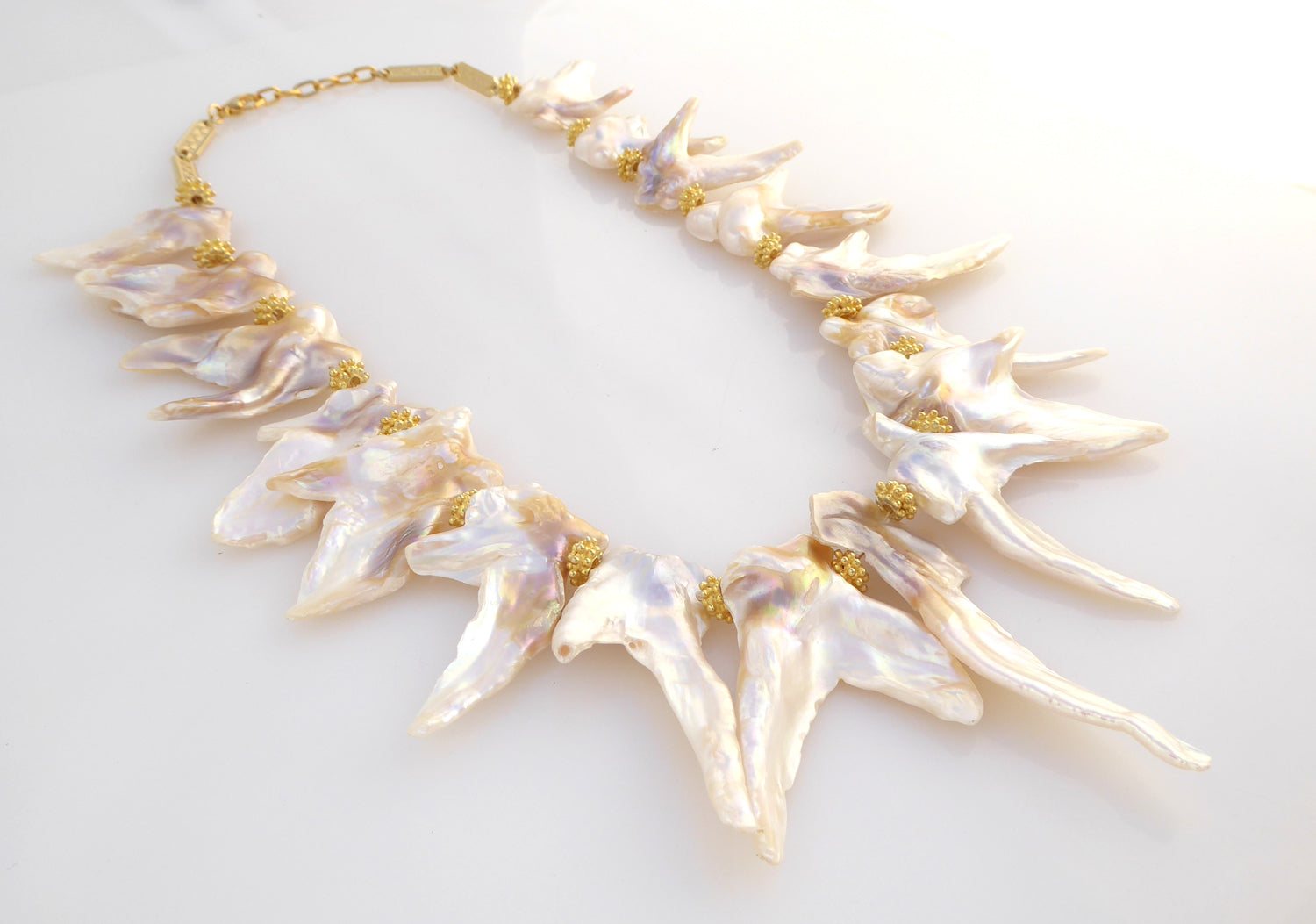 Pearl branch necklace