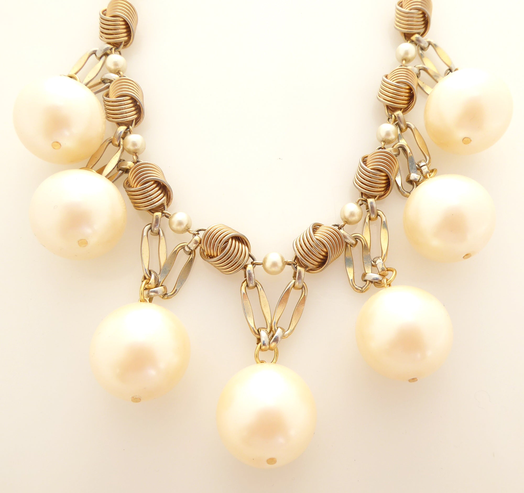 Pearl orb necklace by Jenny Dayco 4