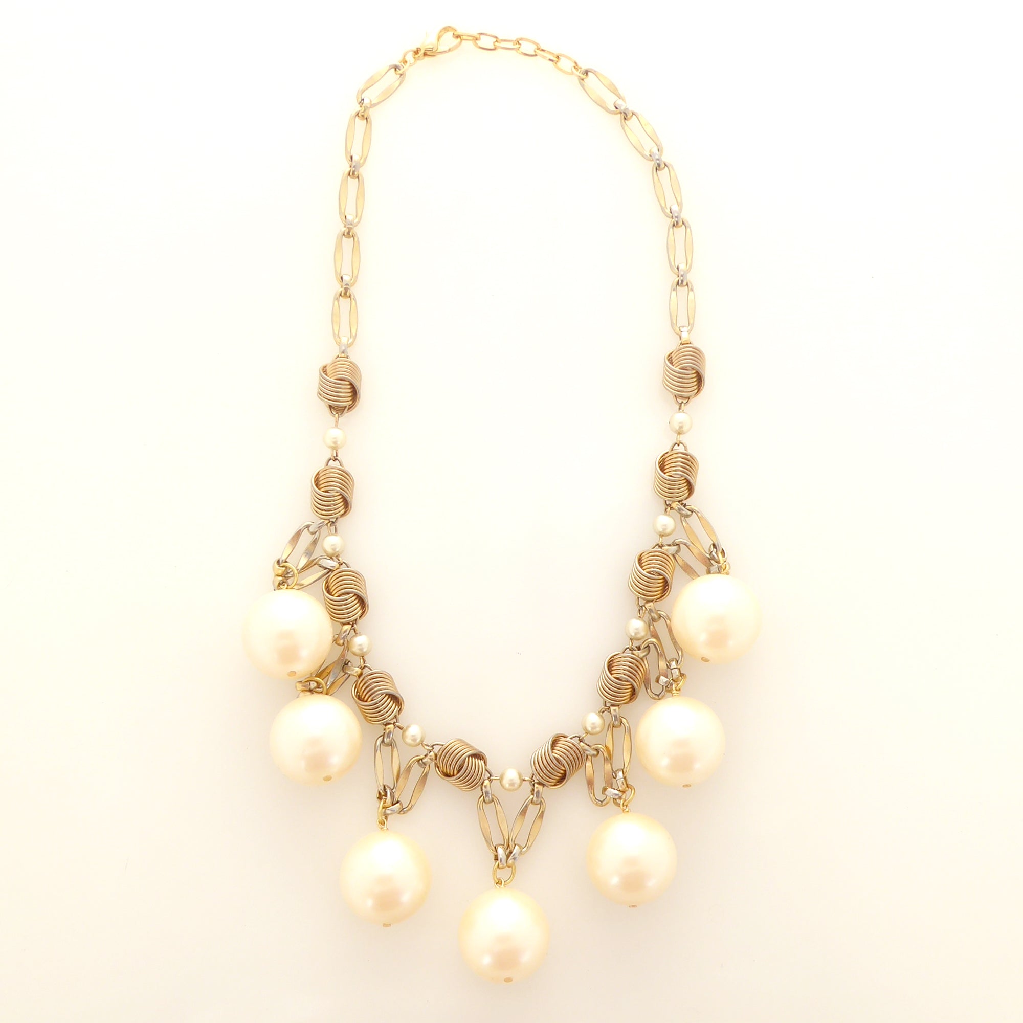 Pearl orb necklace by Jenny Dayco 5