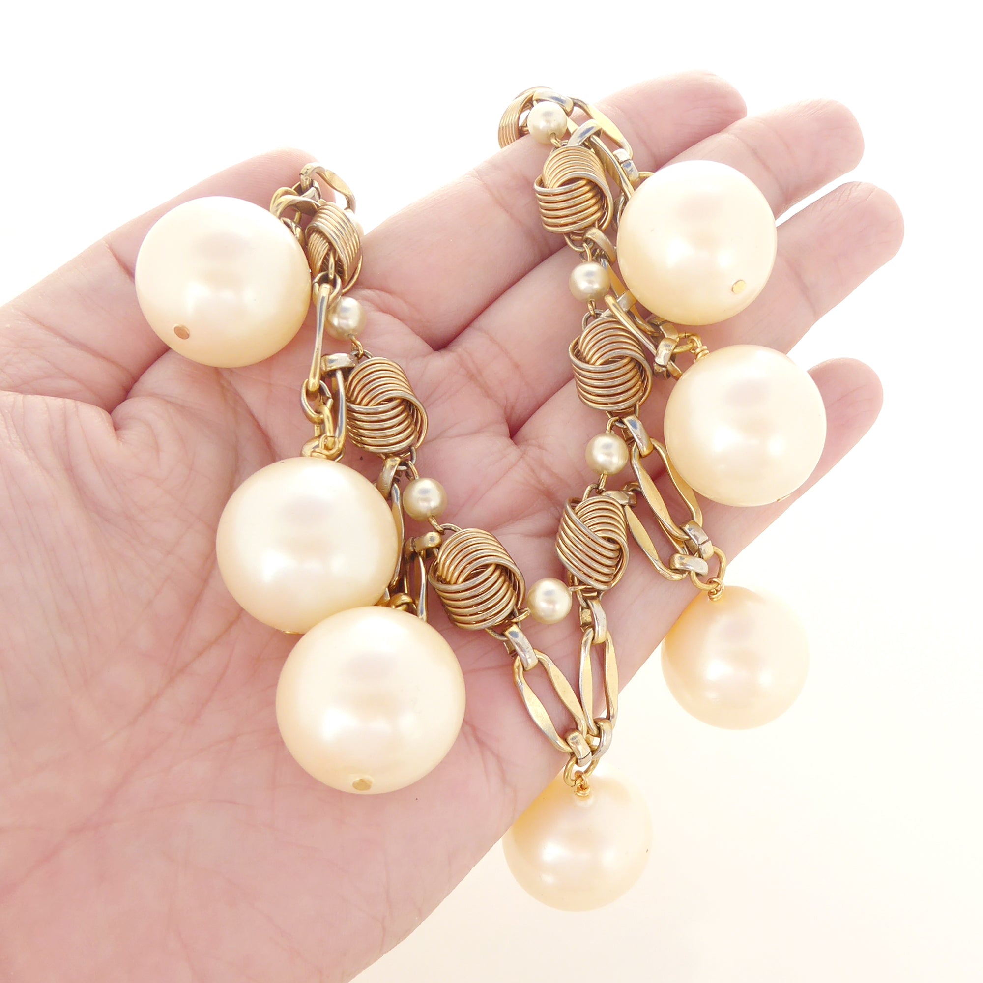 Pearl orb necklace by Jenny Dayco 6