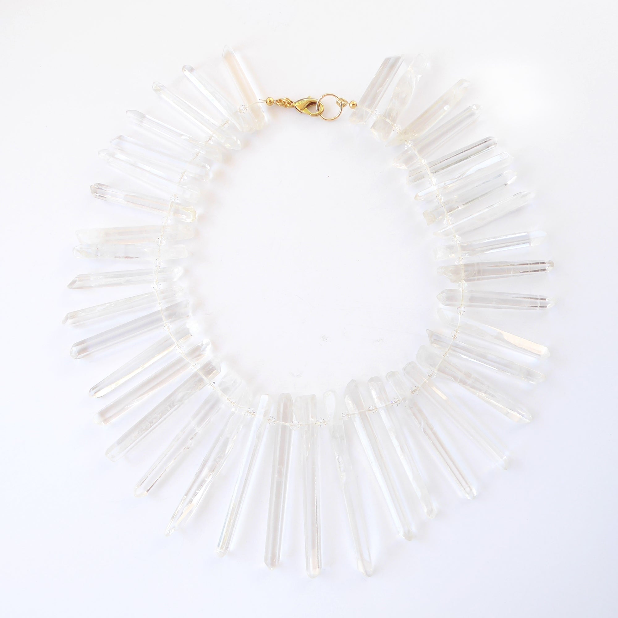 Quartz collar necklace by Jenny Dayco 8