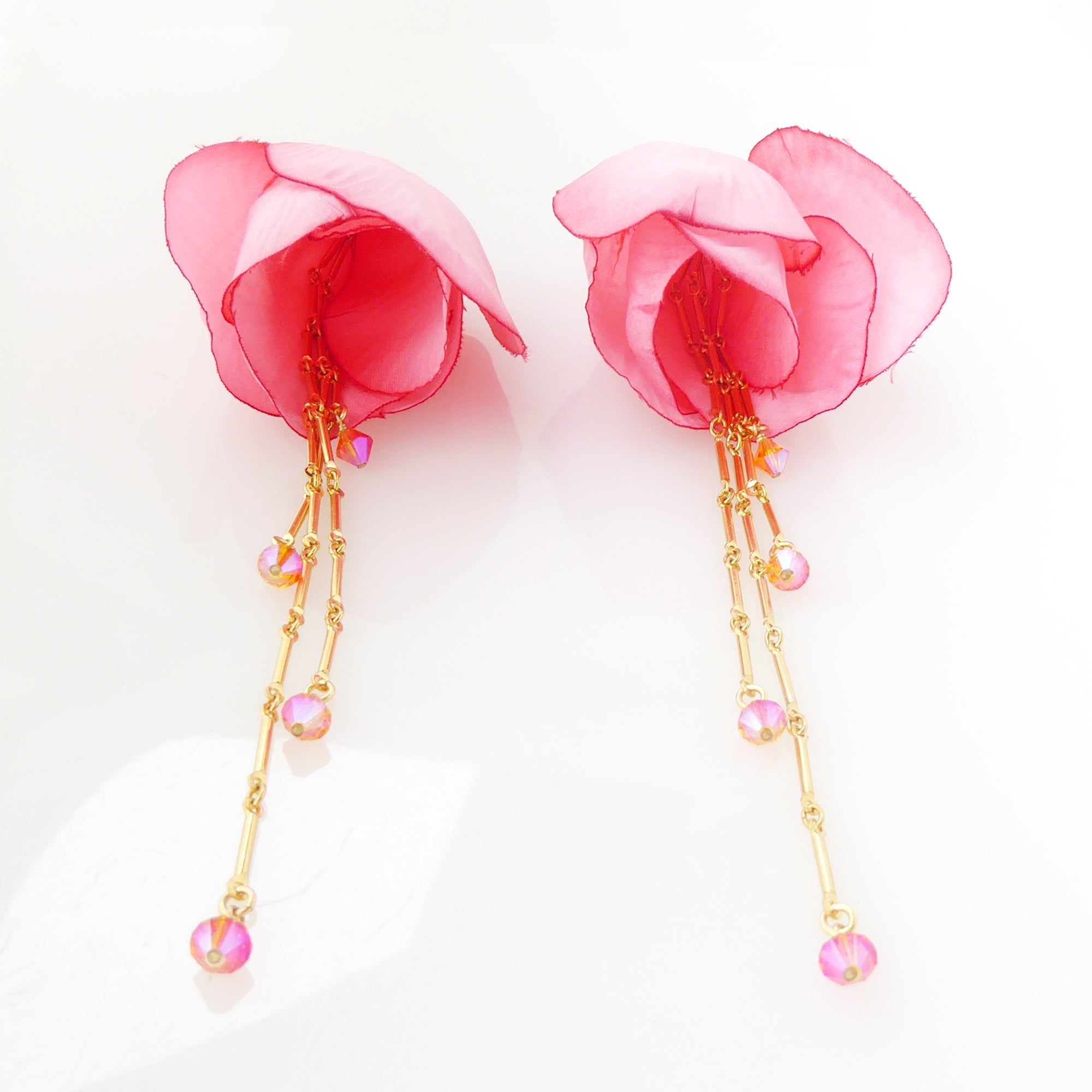 Baroque Upside Down Tulips earrings – vviannayshop