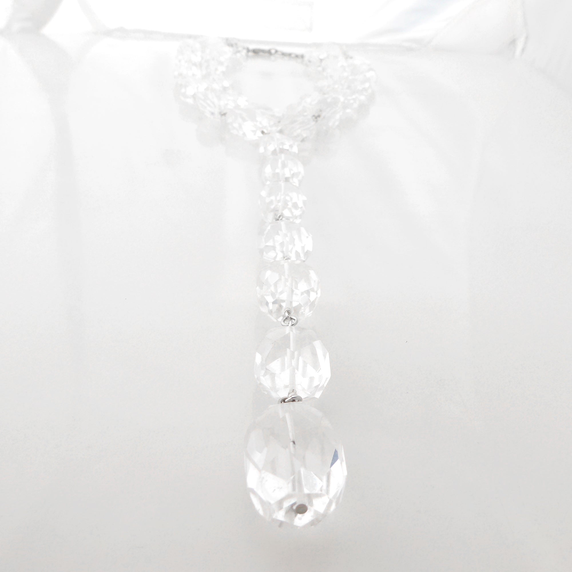 Rock crystal necklace by Jenny Dayco 3