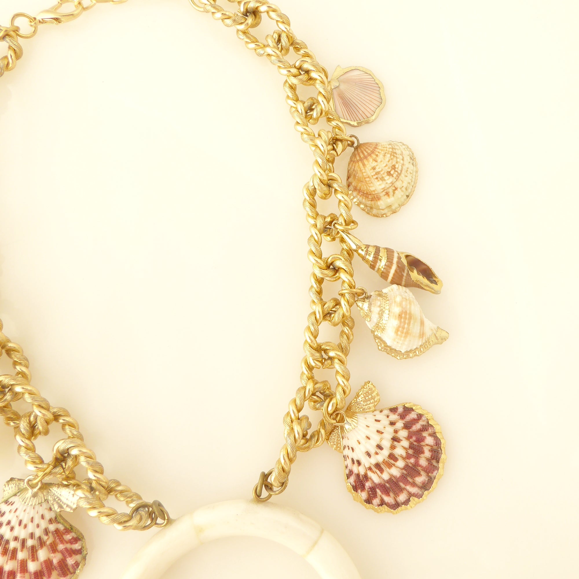Seashell necklace by Jenny Dayco 5
