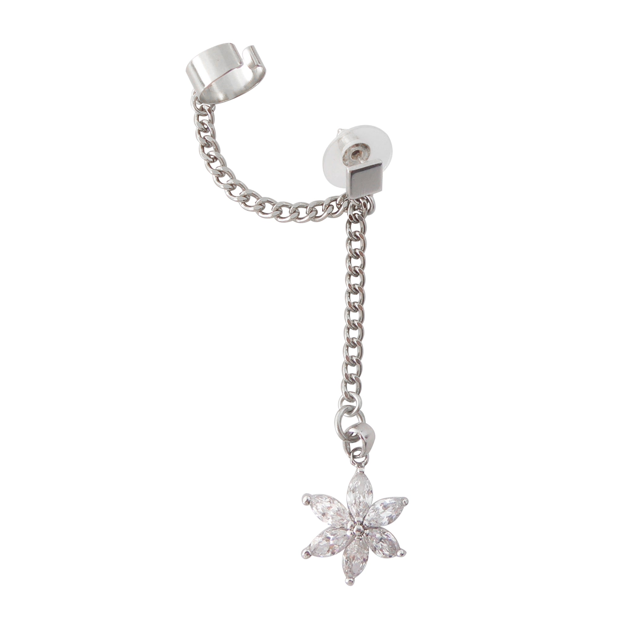 Silver star ear cuff by Jenny Dayco 1