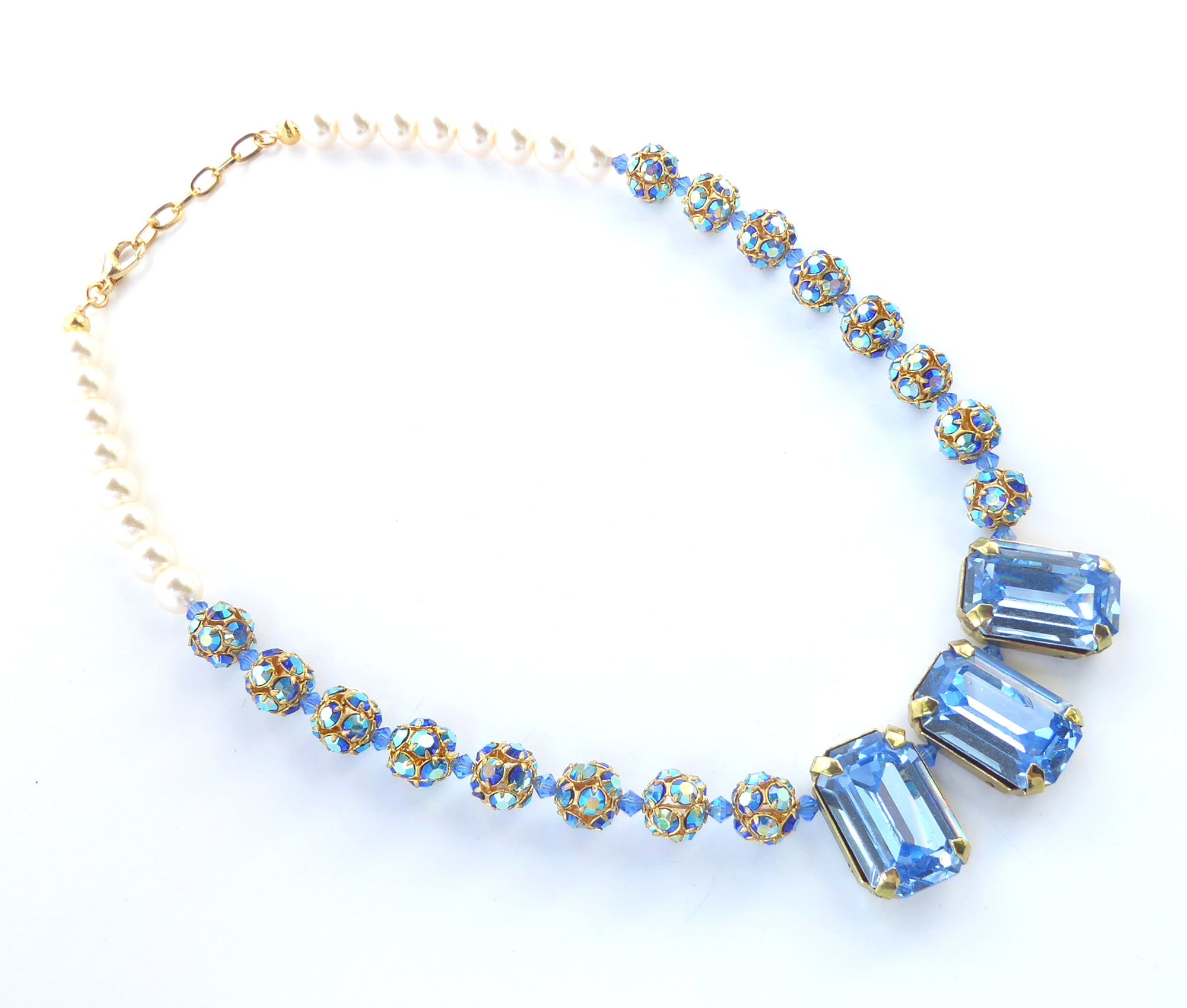 blue crystal necklace by Jenny Dayco 2