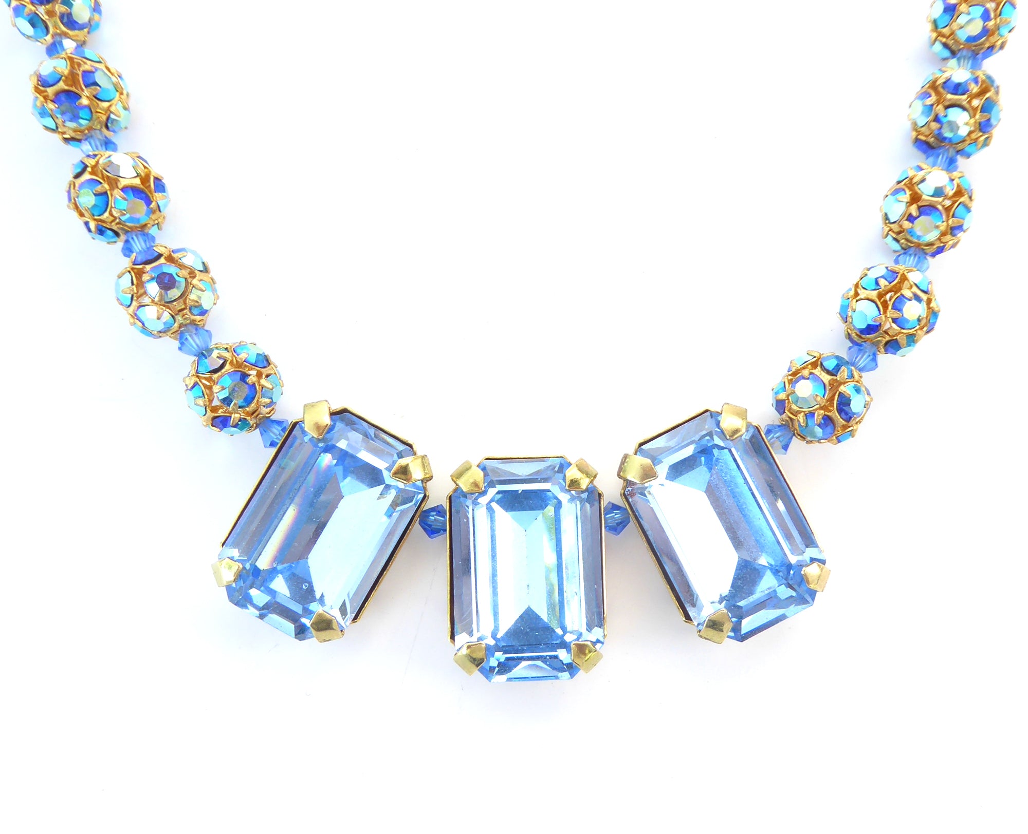 blue crystal necklace by Jenny Dayco 4